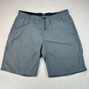 Kuhl Kruiser Hiking Shorts Mens Large Gray Elastic Waist Outdoor Utility Active